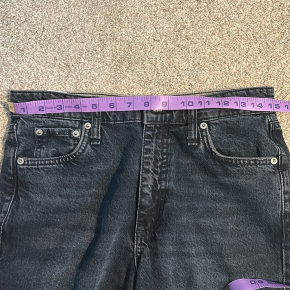 Rag & Bone Andi High-Rise Ankle Wide Leg Denim Jeans Size 27 - Picture 5 of 16